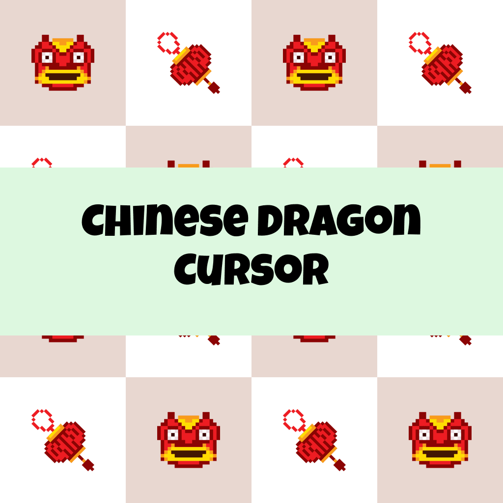 Preview Chinese Dragon cursor custom cursor pack