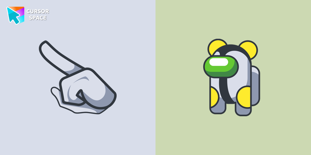 Custom Cursor Among Us Cannonbolt Character